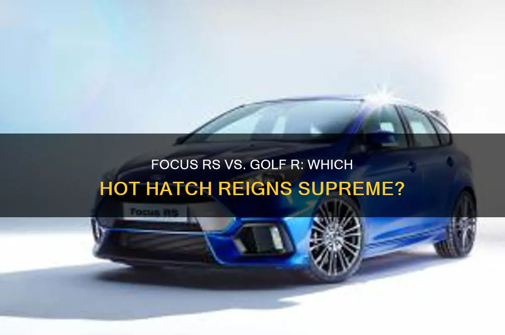 which has more potential focus rs golf r