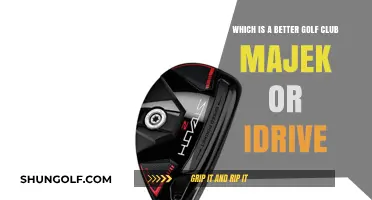 Majek vs. iDrive: Which Golf Club Elevates Your Game?