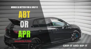 Golf R Tuning Showdown: Abt vs. APR – Which Upgrade Reigns Supreme?