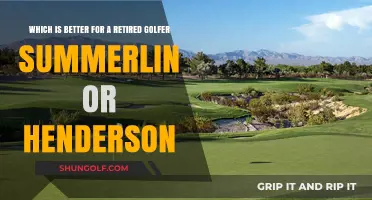 Summerlin vs. Henderson: Ideal Retirement Haven for Golf Enthusiasts?