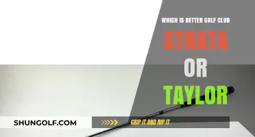 Strata vs. TaylorMade Golf Clubs: Which Brand Suits Your Game Better?