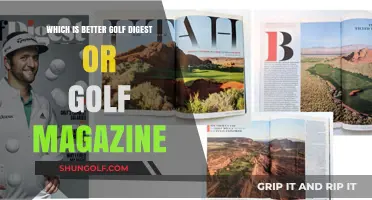 Golf Digest vs. Golf Magazine: Which Publication Tops the Fairway?