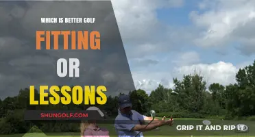 Golf Fitting vs. Lessons: Which Improves Your Game Faster?