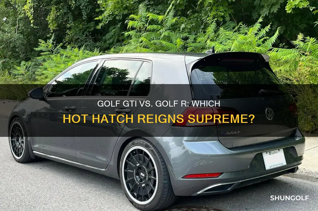 which is better golf gti or golf r