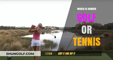 Golf vs. Tennis: Unraveling the Tougher Sport Debate