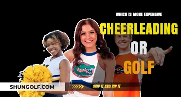 Cheerleading vs. Golf: Which Hobby Costs More to Pursue?