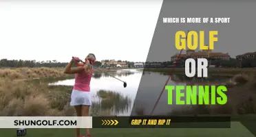 Golf vs. Tennis: Which Demands More Athleticism and Skill?