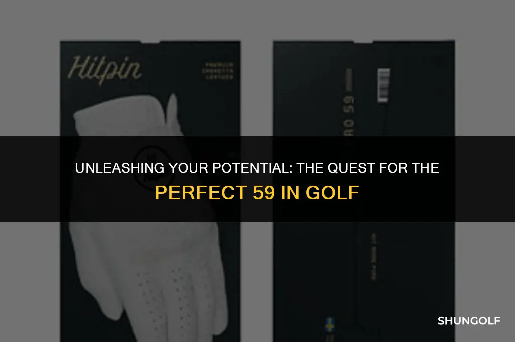 which is the best 59 golf score