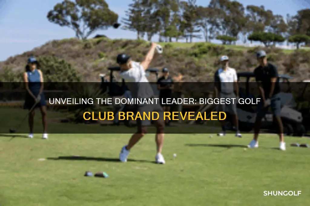 which is the biggest golf club brand