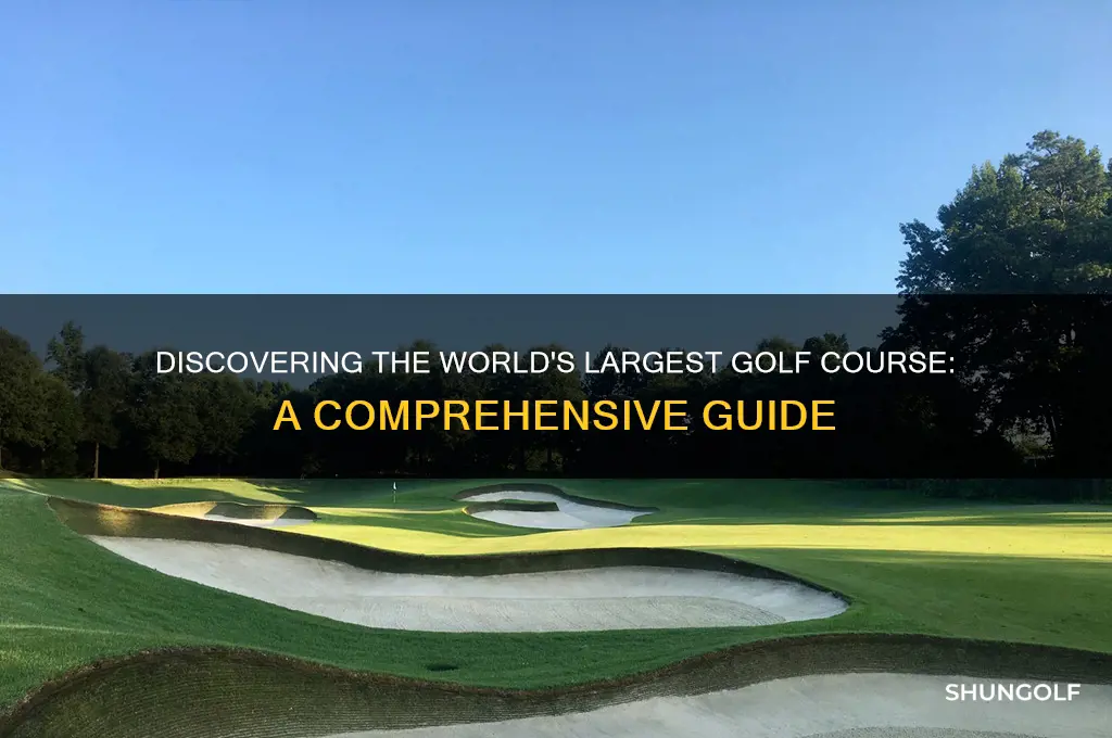 which is the largest golf in the world