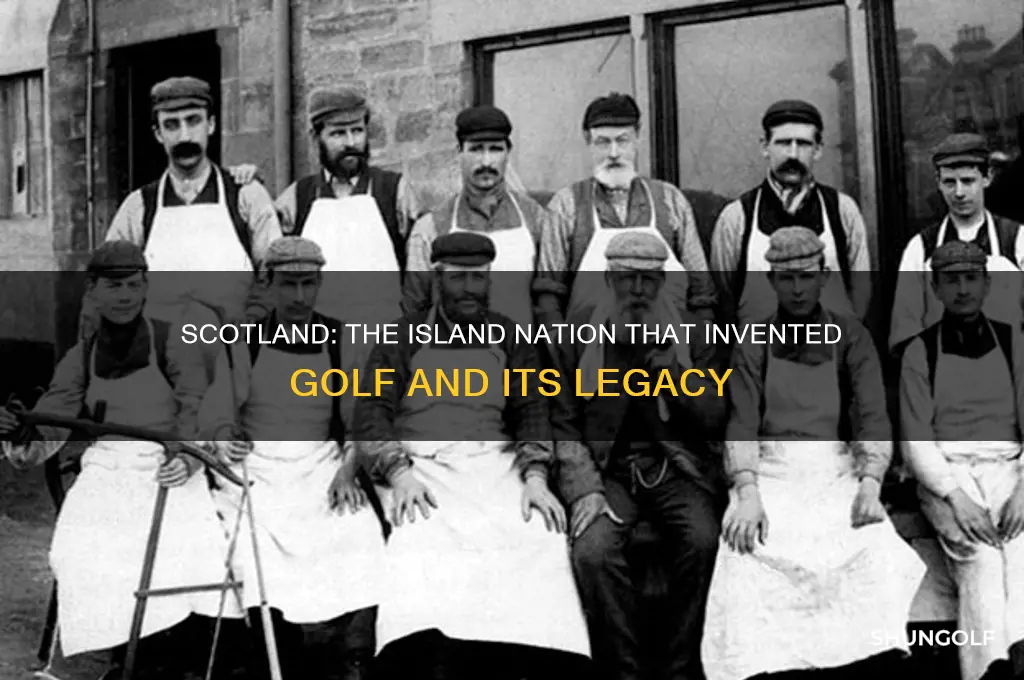 which island nation invented golf