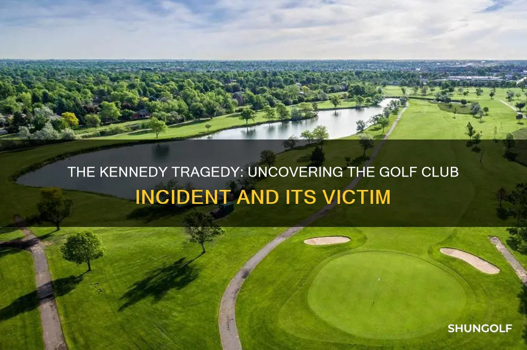 which kennedy killed a girl with a golf club