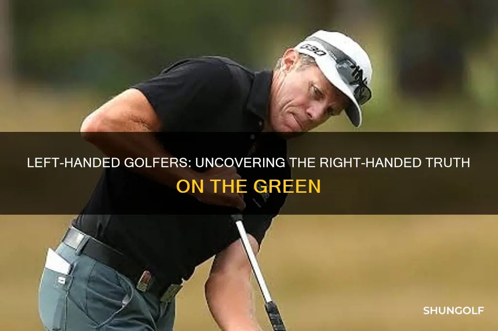 which left handed golfer is actually right handed