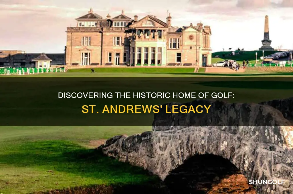 which location is nicknamed the home of golf