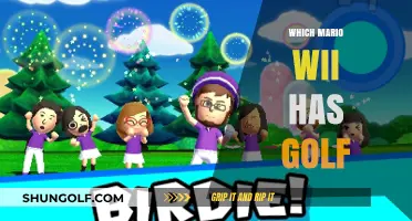 Wii Sports Resort: Mario's Golf Adventure on Nintendo Wii