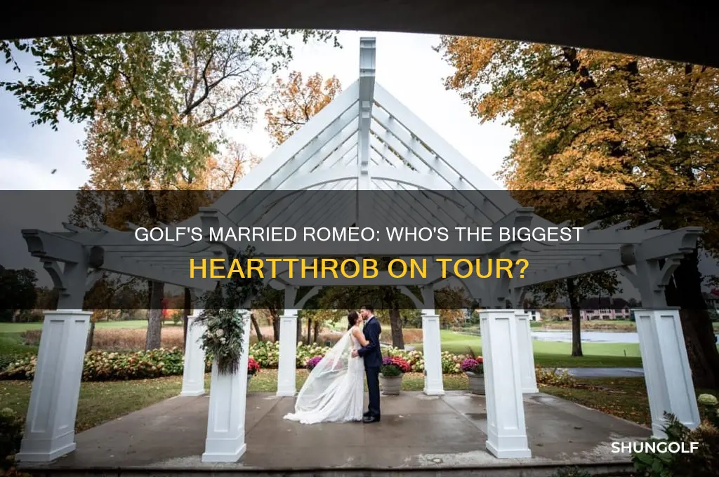 which married pro golfer is the biggest romeo