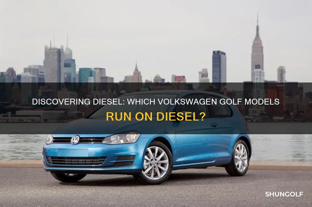 which models of the golf are diesel