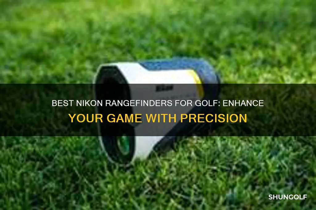 which nikon rangefinders are for golf
