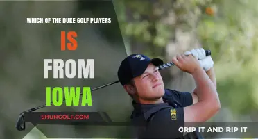 Iowa's Own: Uncovering the Duke Golf Player from the Hawkeye State