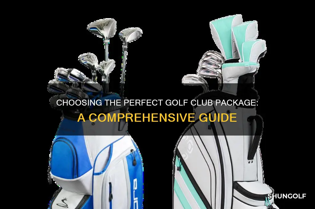 which package to use for golf clubs