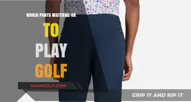 Swing in Style: The Best Pants Materials for Golfing Comfort