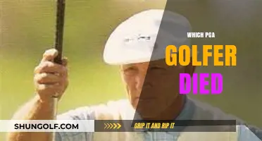 Remembering the PGA Golfer Who Passed Away: A Tribute