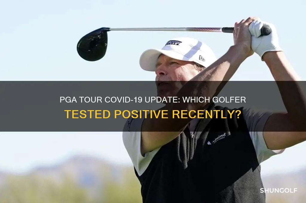 which pga golfer has covid