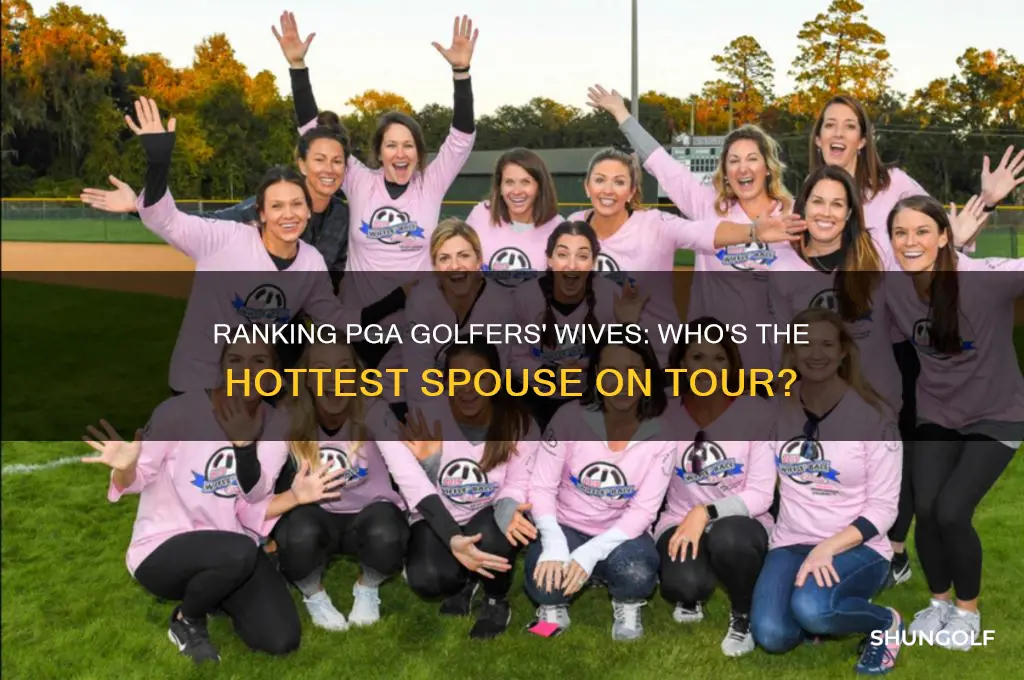 which pga golfer has the hottest wife