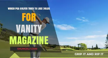 PGA Golfer's Dramatic 30-Lb Weight Loss for Vanity Magazine
