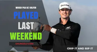 Teeing Off the Weekend: Spotlight on New Zealand's PGA Golfer in Action