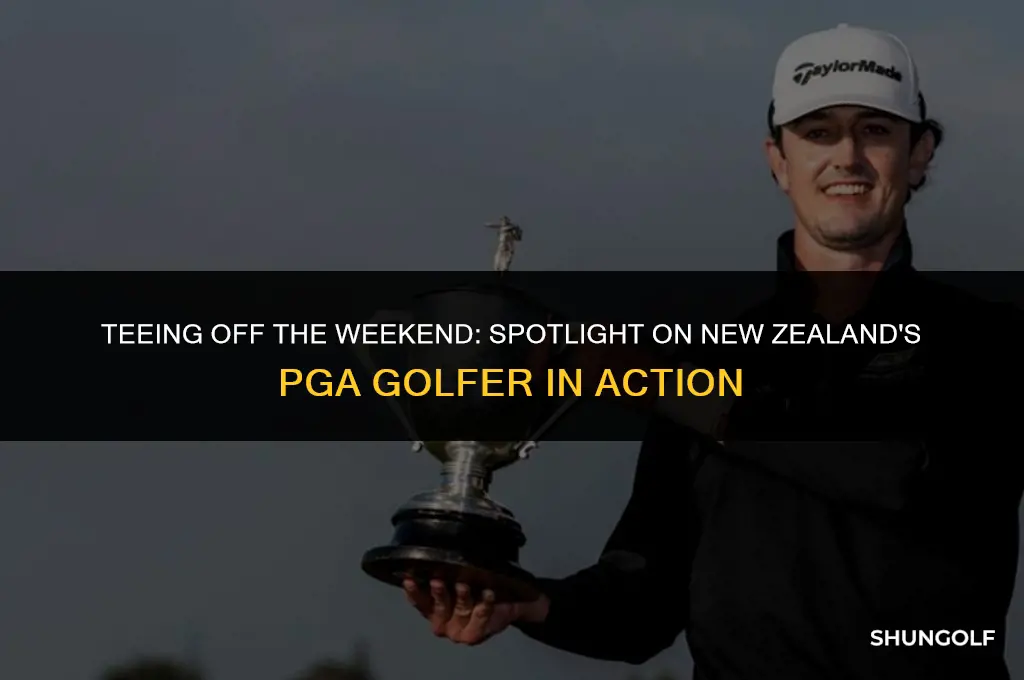 which pga nz golfer played last weekend
