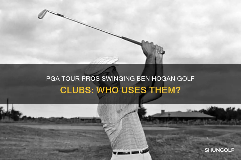 which pga tour golfer use ben hogan golf clubs