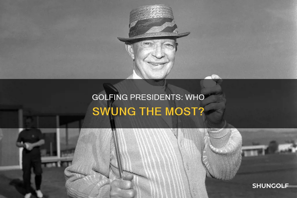 which president golfed the most
