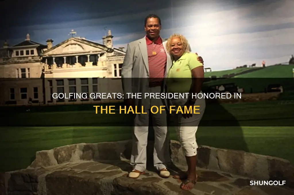 which president is in the golf hall of fame