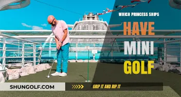 Mini Golf on Princess Cruises: Ships with Fun Fairways