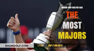 Who Dominates Golf's Majors? The Pro Golfer with Most Wins