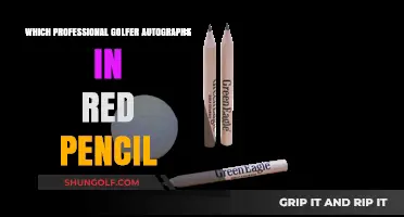 Unveiling the Mystery: Golfer Autographs in Red Pencil Explained
