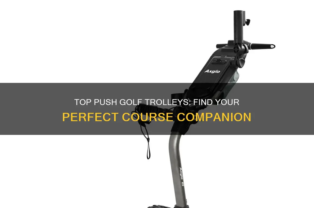 which push golf trolley