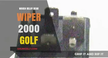 2000 VW Golf Rear Wiper Relay Replacement Guide