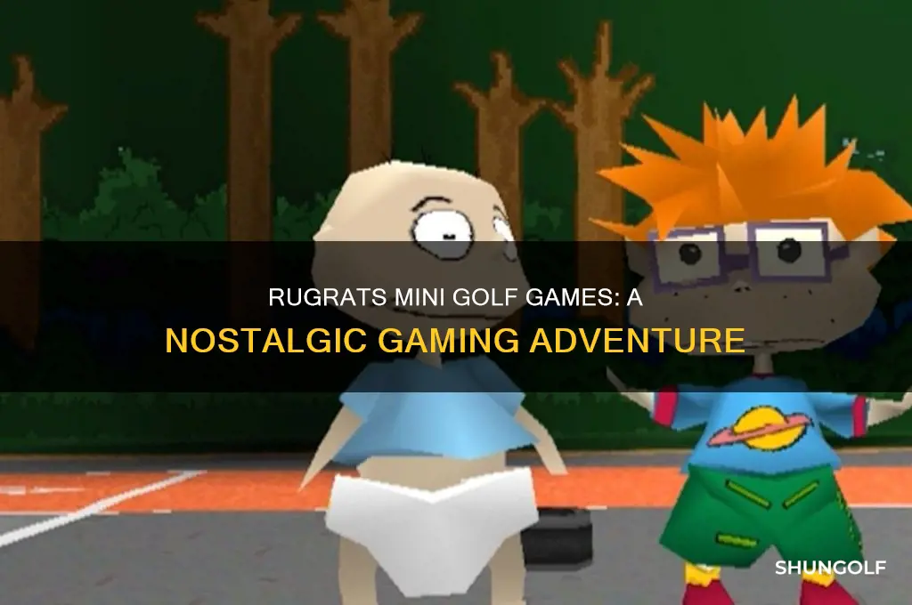 which rugrats games have mini golf