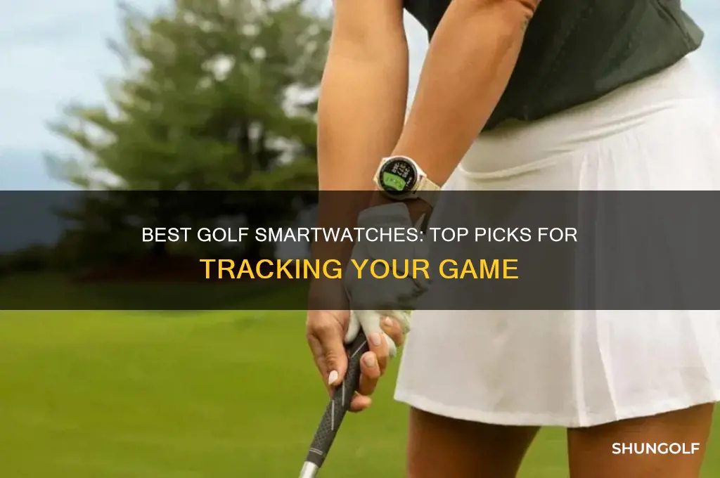 which smartwatch has golf capabilities