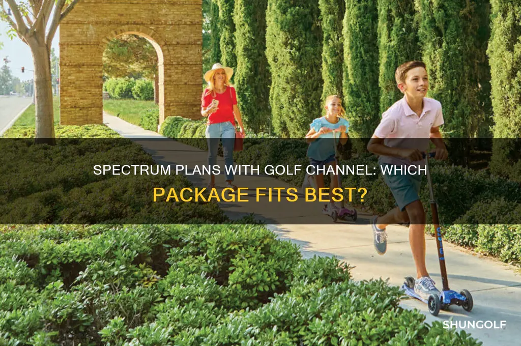 which spectrum plan has golf