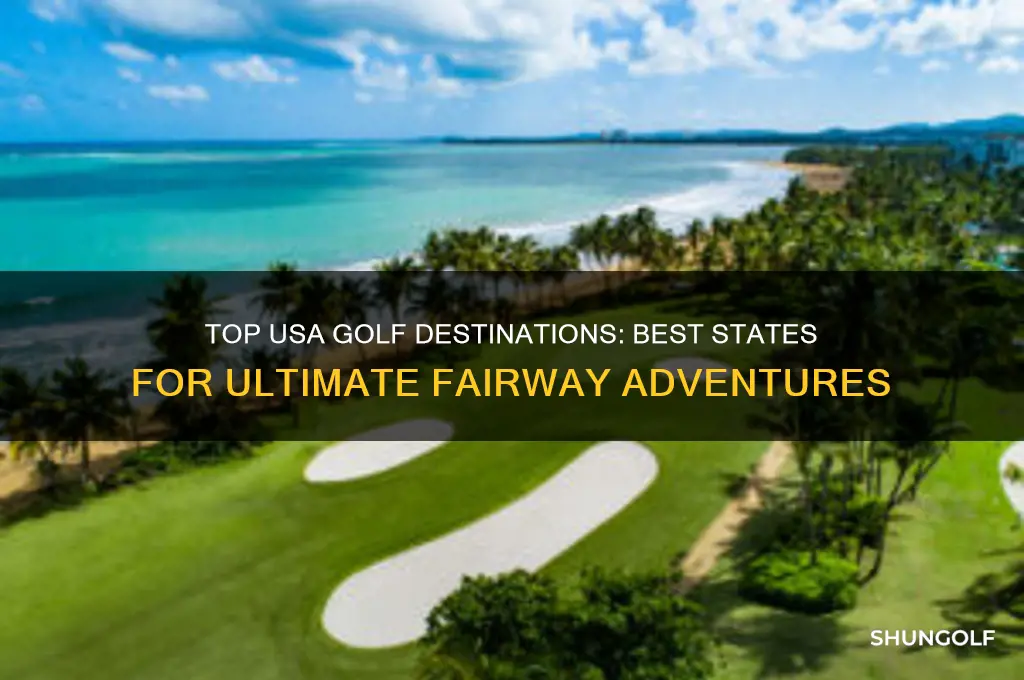 which state to golf in usa