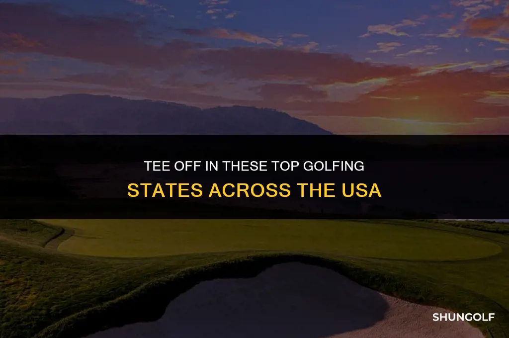 which states can you play golf in