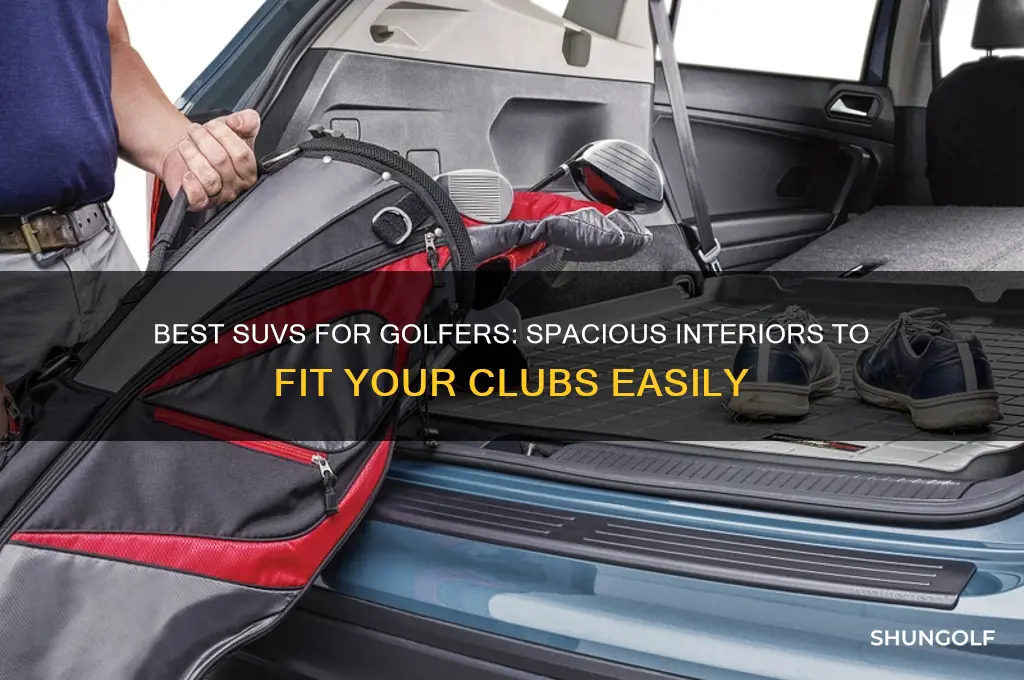 which suv can carry golf clubs