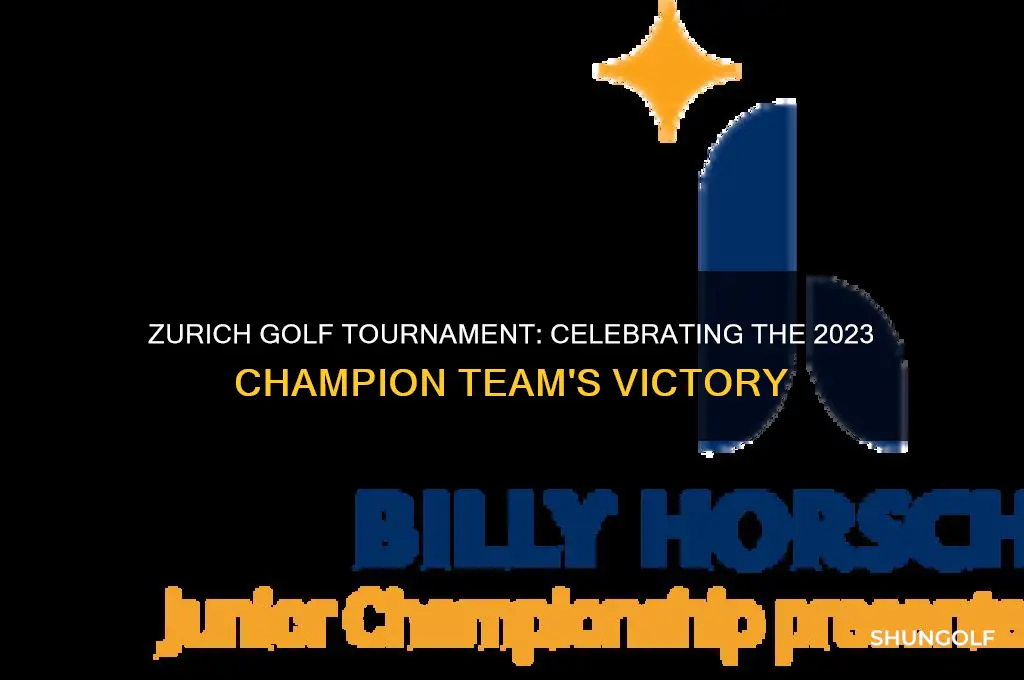which team won the zurich golf