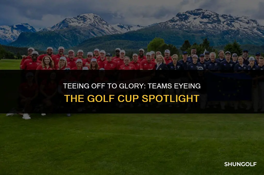 which teams can play in golf cup