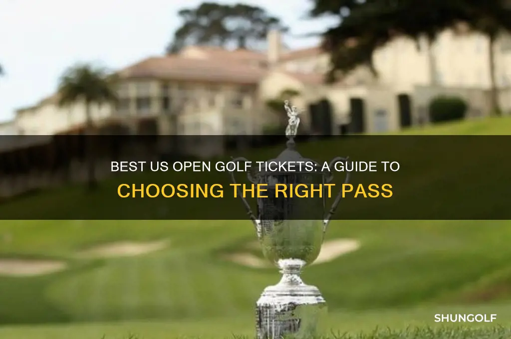 which tickets should i buy for the us open golf