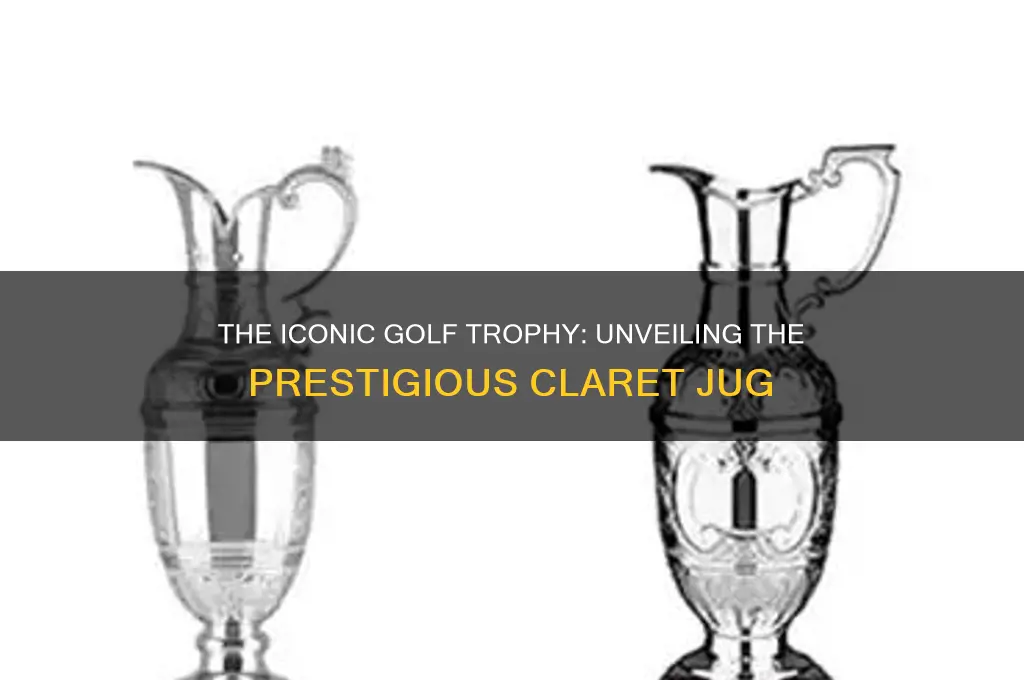 which trophy is associated with golf