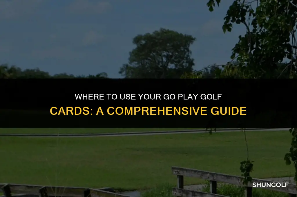 who accepts go play golf cards